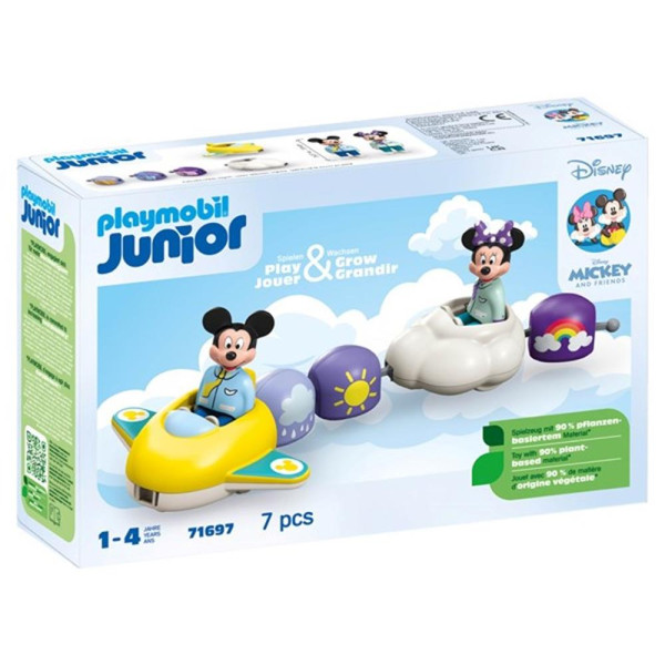 Playmobil junior disney: mickey y minnie tren nube D