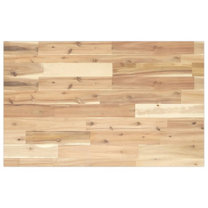 Tablero escritorio madera maciza acacia sin tratar 60x50x2 cm D