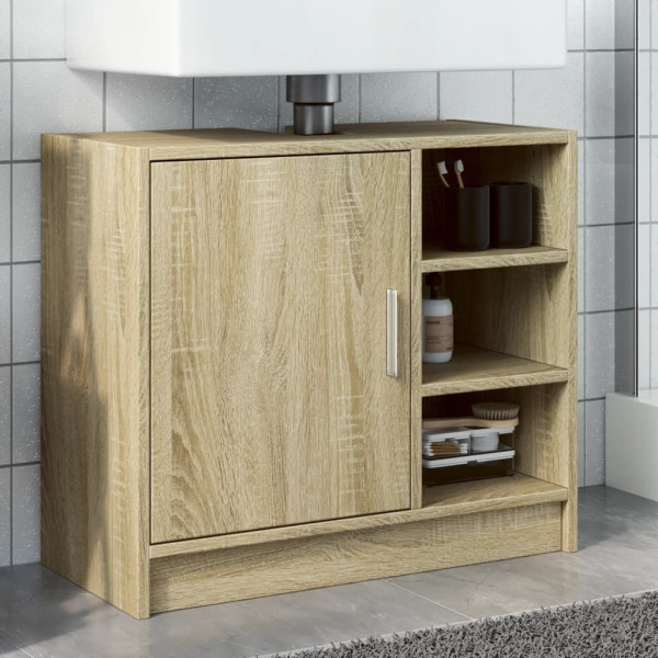 Madeira de engenharia de gabinete de bacia Sonoma 63x29x55 cm D