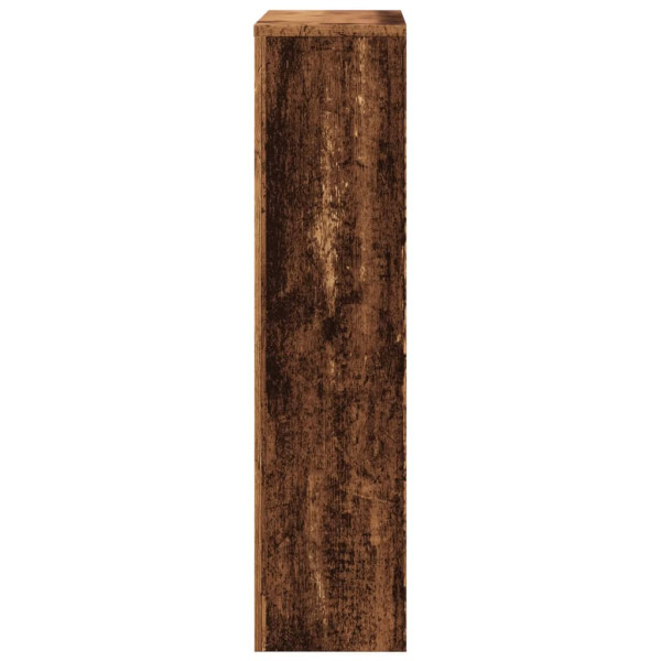Cubierta de radiador madera color envejecido 104x20x82 cm M 4