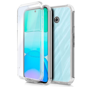 Fundação COOL Silicone 3D para Xiaomi Redmi 13 (Border Transparent + Trash) D