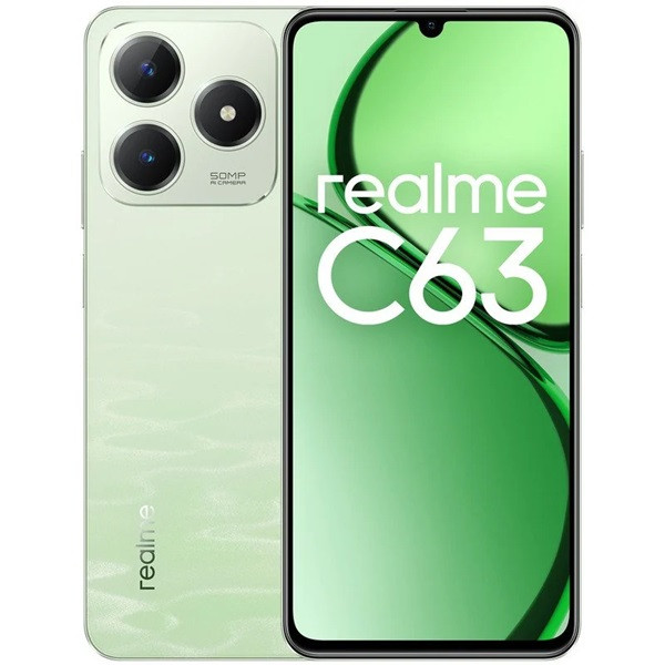 Realme C63 dual sim 8GB RAM 256GB verde D