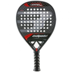 Pala de pádel Bullpadel vertex 04 hybrid 2024 negro/rojo D