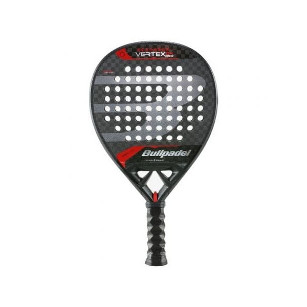 Pala de pádel Bullpadel vertex 04 hybrid 2024 negro/rojo D