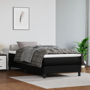 Colchón de muelles ensacados para niños tela negro 80x160 cm D