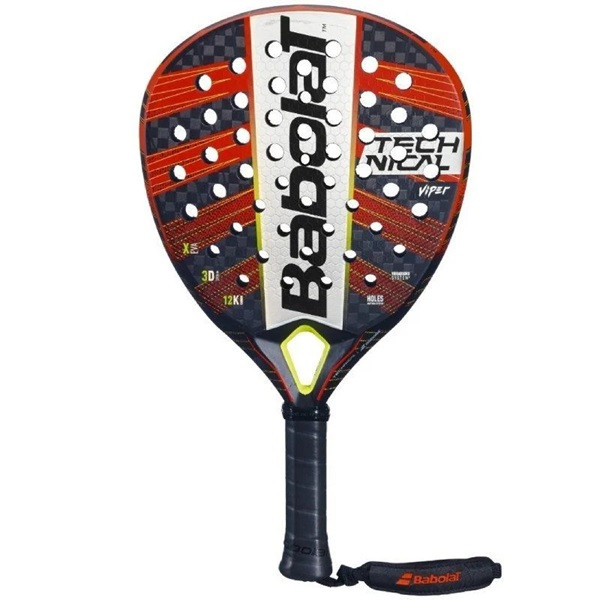 Pala de pádel Babolat Technical Viper 2023 negro/rojo D