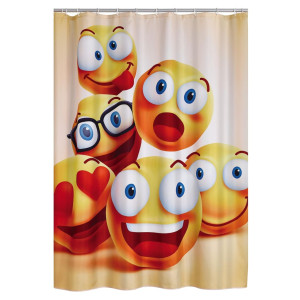 RIDDER Cortina de chuveiro Smile 180x200 cm D