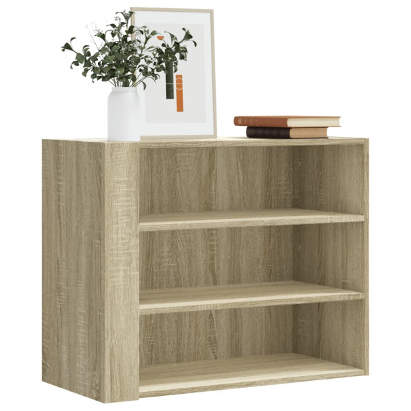 Armario de pared madera de ingeniería roble Sonoma 75x35x60 cm D