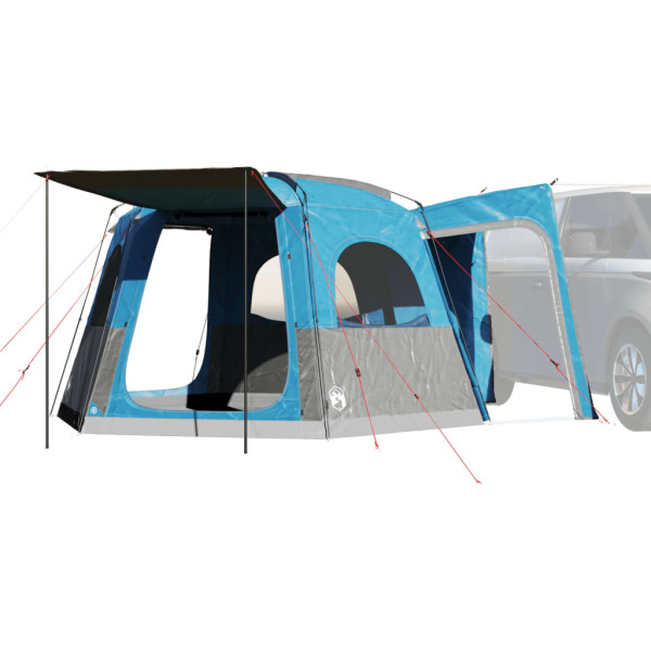 Tenda de carro para 4 pessoas azul impermeável D