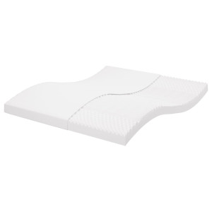 Colchón de espuma de 7 zonas dureza 20 ILD blanco 180x220 cm D