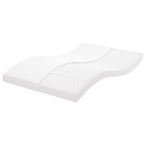 Colchón de espuma de 7 zonas dureza 20 ILD blanco 120x220 cm D