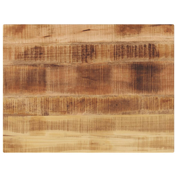 Tablero de mesa rectangular madera mango rugosa 90x60x1.5 cm D