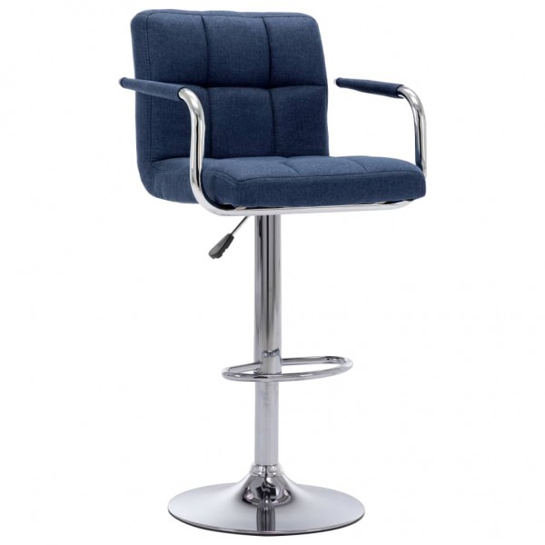 Lona azul cozinha bar stool D