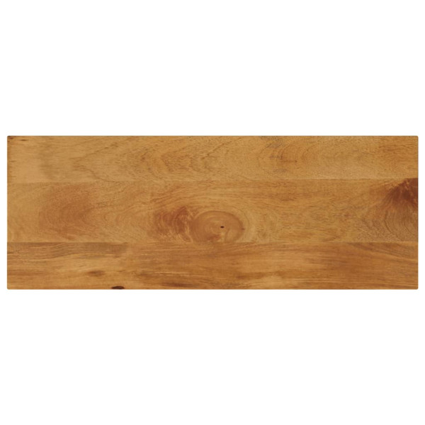 Tablero de mesa rectangular madera maciza mango 80x20x2.5 cm D