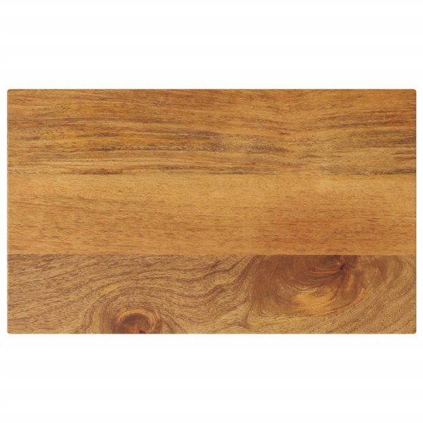 Tablero de mesa rectangular madera maciza mango 40x30x3.8 cm D