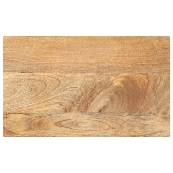 Tablero de mesa rectangular madera maciza mango 60x30x3.8 cm D