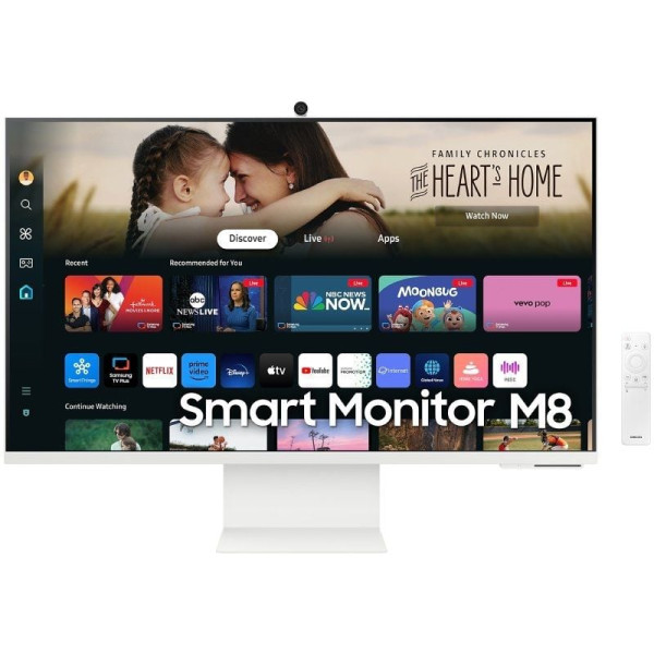 Smart monitor SAMSUNG M8 32" VA S32DM801UU blanco D