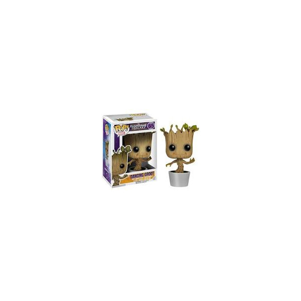 Funko pop bobble maravilha os guardiões da galáxia groot dançando D