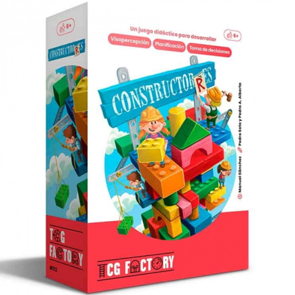 Jogo de tabuleiro educativo para crianças construtores pegi 6 D