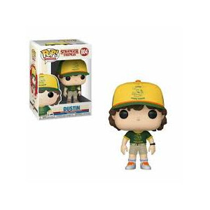 Funko pop coisas estranhas empoeiradas no acampamento D