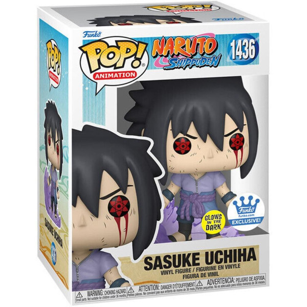 Funko pop animação naruto amaterasu sasuke D