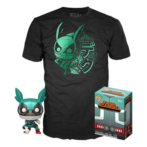 Pop & tee my hero academia deku funko + camiseta talla m D