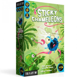 Juego de mesa para niños sticky chameleons en español D