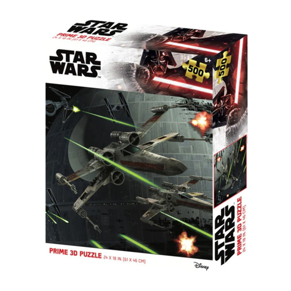 Puzle lenticular prime 3d star wars batalla 500 piezas D