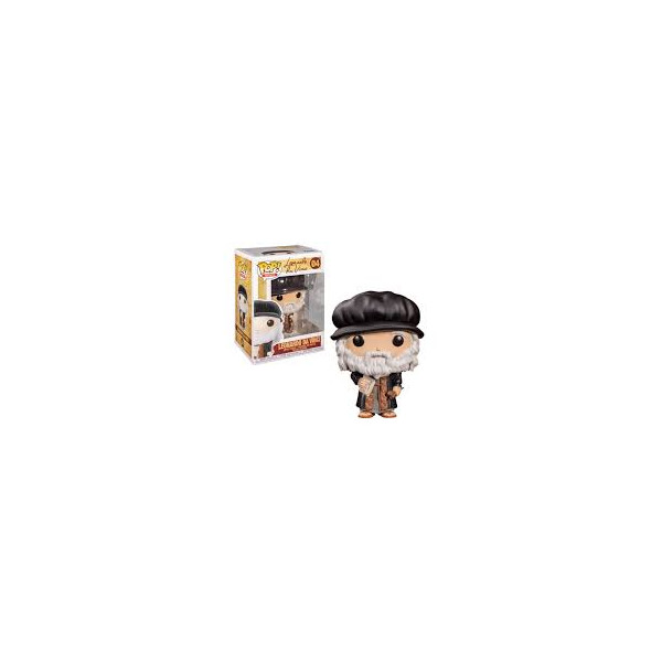 Funko pop personagem histórico leonardo da vinci 45251 D