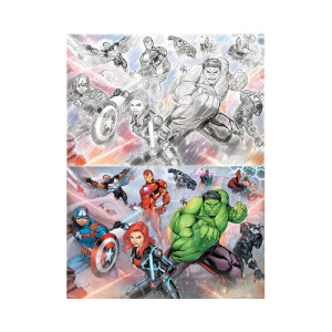 Puzzle para rascar prime 3d marvel 150 piezas D