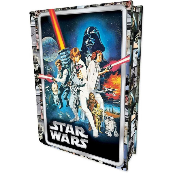 Puzzle livro lenticular prime 3d estrelas guerras poster guerras 300 peças D