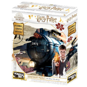 Puzzle para rascar harry potter hogwarts express 500 piezas D