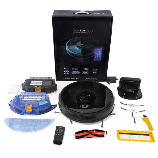 Robot aspirador Phoenix Technologies Laserbot360 negro M 6