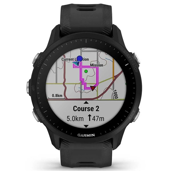 Watch Garmin Forerunner 955 GPS 33mm Granito Band Negro D