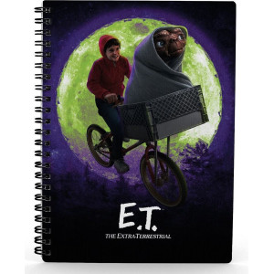 Libreta efecto 3d sd Toys Bici Elliot E.T. D