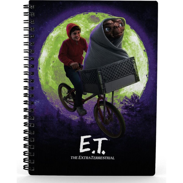 Libreta efecto 3d Bici Elliot E.T. D