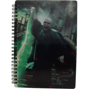 Libreta efecto 3d sd Toys Harry Potter poster Voldemort D