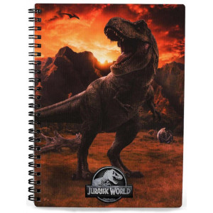 Libreta efecto 3d sd Toys Into the Wild Jurassic World D