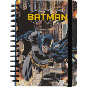 Agenda escolar A5 12 meses DC comics Batman D