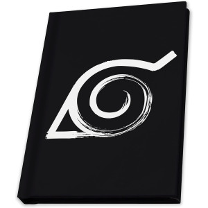 Pack especial Abystyle Naruto Shippuden 3 articulos libreta Konoha vaso largo xxl & pin Akatsuki D