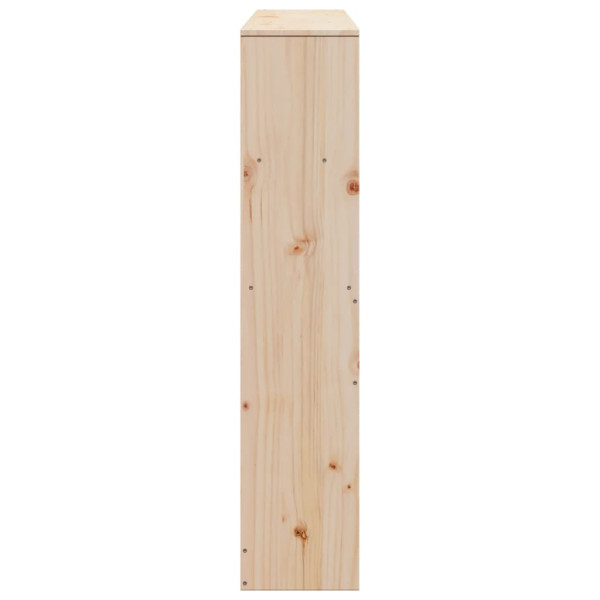 Cabecero de cama con almacenaje madera maciza de pino 160 cm M 5