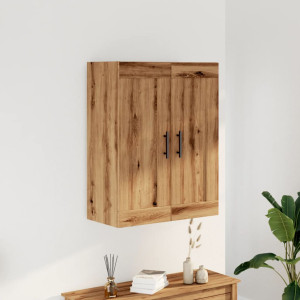 Armario de pared madera ingeniería roble artisian 69.5x34x90 cm D