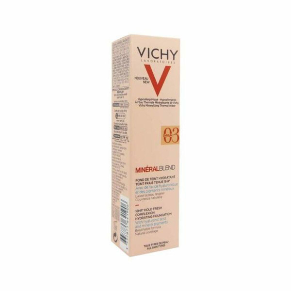 Fundo de Maquiagem Fluido Vichy Mistura mineral D