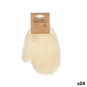 Manopla de Baño Blanco Beige (24 Unidades) D