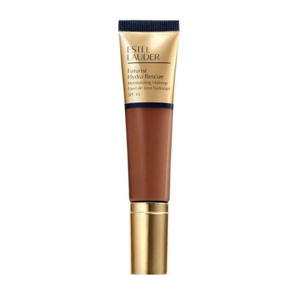 Base de Maquillaje Cremosa Estee Lauder Futurist Hydra Rescue Nº 6W1-sandalwood Spf 45 30 ml D