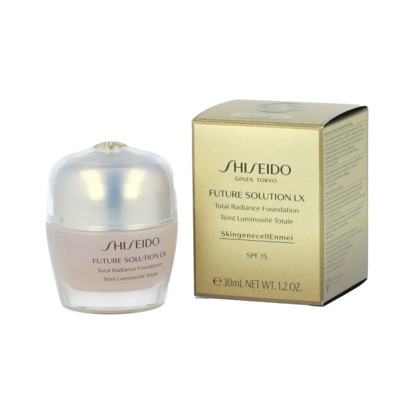 Base de Maquillaje Cremosa Shiseido Future Soultion LX R03 Rose Spf 15 30 ml D