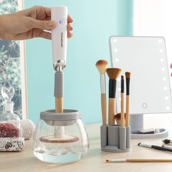 Limpiador y Secador Automático de Brochas de Maquillaje Maklin InnovaGoods D