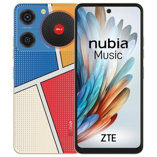 ZTE Nubia Música dual sim 4GB RAM 128GB Pop Art D