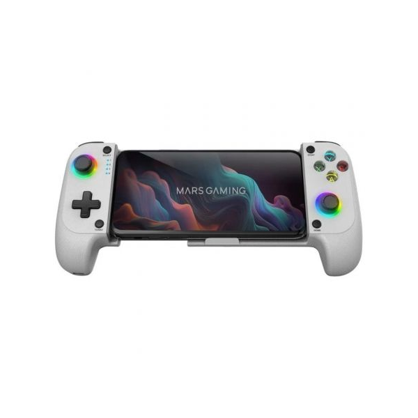 Gamepad mars gaming mgpx inalámbrico/ blanco D