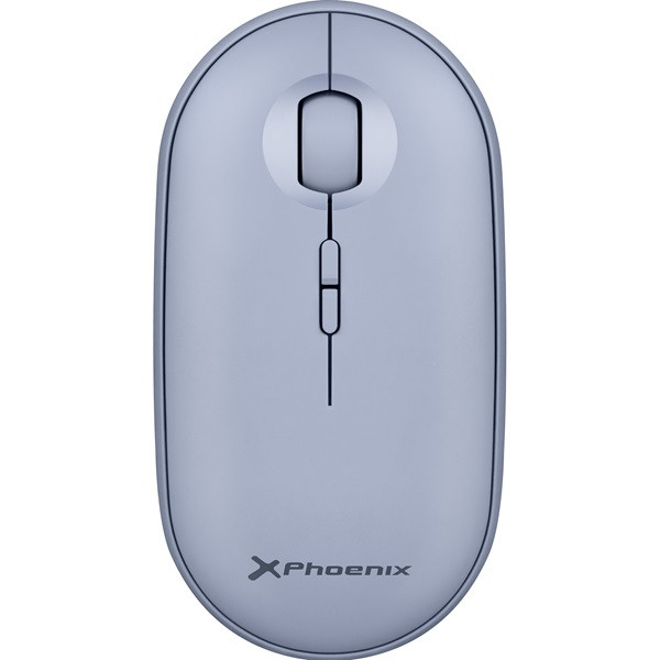 Phoenix rebble ratón inalambrico bluetooth y 2.4 ghz hasta 3 dispositivos con receptor usb clic silencioso para portátil noteboo D